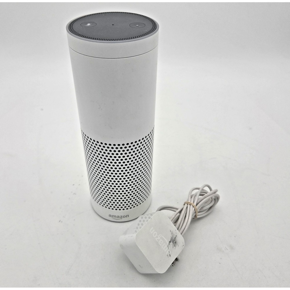 AMAZON Echo (1st Generation) SK705DI White Bluetooth Alexa Smart Speaker Tested